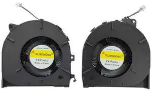 New Compatible CPU and GPU Cooling Fan for HP ZBook Studio 16 Inch ZHAN99 G9 HSN-I52 HSN-152C EG50060S1-1C140-S9A EG50060S1-1C130-S9A Series ND85C22-21E03 ND85C22-21E04 DC5V 1A