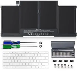 XINGLT Replacement Laptop Battery for Apple MacBook Air 13 inch A1466 A1369 with Replacement Screw Driver