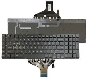 ZAHARA RGB Keyboard with Backlit US for HP 17-CB1072NR 17-CB1080NR 17-CB1097NR 17T-CB100 17-CB1002CA 17-CB1010CA 17-CB1046NR 17-CB1055CL 17-CB1060NR 17-CB1070NR NSK-XP2BQ 9Z.NF3BQ.201 L32775-001