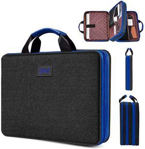 ZINZ Slim Expandable Laptop Case 15.6 Inch Sleeve Upgraded Protective Durable Recycled Carrying Case Compatible with MacBook 15" & 16" and Most 15" 15.6" 16" Notebook,B01K03