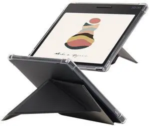 INSOLKIDON Compatible with Boox Tab Mini C/Boox Tab8/Tab8c Tablet case, Full Coverage Ultra Slim PU Leather Cover Case Folding Stand Cover Protective Tablet Cover with Hand Strap Magnet (Mini C)