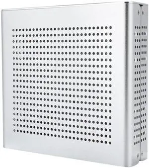 Mini ITX Gaming PC Case, G60S HTPC Chassis Full Aluminum DCATX Power Supply Computer Case for Mini-ITX 170x170mm, Placement (USB2.0)