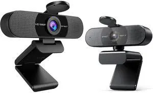 EMEET C960 and C960 AF Webcam Kit, Computer Camera w/Privacy Cover, 1080P HD Webcam for PC, Plug and Play USB Webcam for Video Calling/Zoom/Skype/Teams/Webex