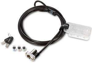 Kensington Universal 3-in-1 Keyed Laptop Locking Cable, Computer Security Keyed Lock, T-bar, Nano, Wedged-shaped (K62318WW)