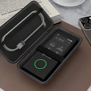 GlocalMe Numen Air 5G Mobile Hotspot with Protective Travel Case