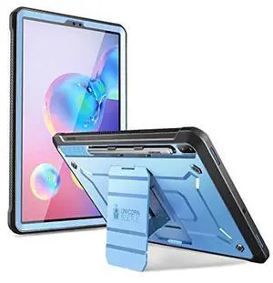 SUPCASE UB Pro Series Case for Galaxy Tab S6, with Built-in Screen Protector Full-Body Rugged Kickstand Protective Case for Galaxy Tab S6 10.5 Inch Model SM-T860/T865/T867 2019 Release (Slate Blue)