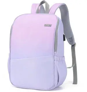 MAXTOP Deep Storage Laptop Backpack with USB Charging Port[Water Resistant] College Computer Bookbag Fits 16 Inch Laptop