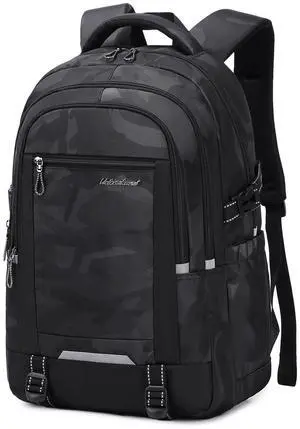 Victoriatourist College Laptop Backpack for Men Women Casual Daypack Water Resistant Stylish Lightweight Travel Backpacks Hiking Bag with Anti Theft Pocket Fits 15.6 Inch Computer,Camo