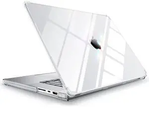 SUPCASE for MacBook Pro 14 Inch Case 2021-2024 Release (Unicorn Beetle Clear), M4/M3/M2/M1 Pro/Max Chip [Anti-Scratch] Slim Cover Accessories for MacBook Pro 14'' with Touch ID, Clear