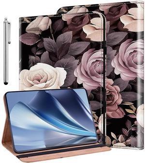 ALILANG Case for 7" Kindle Paperwhite 12th Gen 2024 Released & Kindle Colorsoft Signature Edition with Stylus, Shockproof Folding Stand Cover for Kindle Paperwhite 2024 Case-Rose