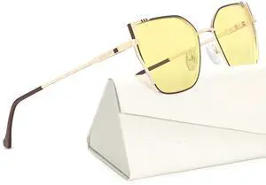 ANYLUV Blue-Light-Glasses Women Blue-Light Blocking-Glasses: Womens Bluelight Glasses Computer Screen Blocker Eyes Protection