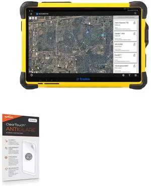 BoxWave Screen Protector Compatible with Trimble T10 - ClearTouch Anti-Glare (2-Pack), Anti-Fingerprint Matte Film Skin for Trimble T10