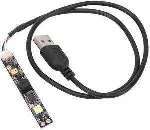 5MP USB HD Camera Module, OV5640 Camera with 60deg Wide Angle, Flash, USB Drive, Built-in Microphone for WinXP/Win7/Win8/Win10/OS X, for Android