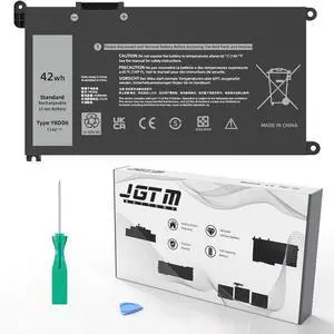 JGTM YRDD6 42WH Laptop Battery Replacement for dell inspiron 15 3000 Series 3583 3593 3582 3584 inspiron 15 5000 Series 5582 5584 5593 5594 Inspiron 17 3000 Series 3793 (YRDD6 Battery for Dell)