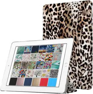 DuraSafe Cases for iPad 9.7 inch Old Model 4 3 2 Gen Printed Case A1458 MD513LL/A A1416 MC705LL/A MD328LL/A MD333LL/A MD336LL/A A1395 MC769LL/A MC954LL/A MC960LL/A MC979LL/A A1459 MD511LL/A - Jaguar