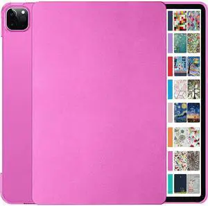 DuraSafe Cases for iPad PRO 11 Inch 2 3 Generation [ PRO 11 2nd 2020 3rd 2021 ] A2377 A2459 A2228 A2068 A2230 A1980 A2013 A1934 A1979 Slim Hard Shell Protective Stand Cover - Pink