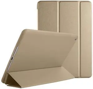 DuraSafe Cases for iPad 6th Gen 9.7" 2018 Silicone Cover A1893 A1954 MRJN2LL/A MR7G2LL/A MR7F2LL/A MRJP2LL/A MR7K2LL/A MR7J2LL/A MRM52LL/A MR702LL/A MR6Y2LL/A MRM82LL/A MR7D2LL/A MR7C2LL/A Gold