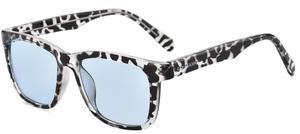 GLEASANNA 99.9% Blue Light Blocking Glasses For Men Women Anti-Fatigue Computer Gaming Sleep Glasses Reduce Eye Strain