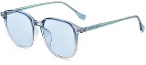 GLEASANNA 99.9% Blue Light Blocking Glasses For Men Women Anti-Fatigue Computer Gaming Sleep Glasses Reduce Eye Strain