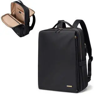 GOLF SUPAGS Stylish Laptop Backpack for Women Airline Approved Perfect for Work College and Travel Multi-Functional Casual Daypack Fits 14 Inch Notebook (Black)