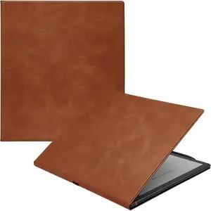 GOVTVA Magnetic Stand Case for Onyx Boox Note Air 4 C/Note Air 3 C (2024/2023 Released) Ultra-Thin Lightweight Leather Cover with Auto Sleep/Wake & Magnetic Closure (Brown)