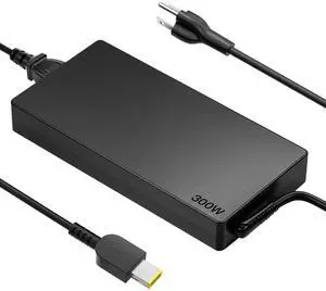 300W Universal Laptop Charger, Replacement for Lenovo Laptop Charger, Fast Charger Cord