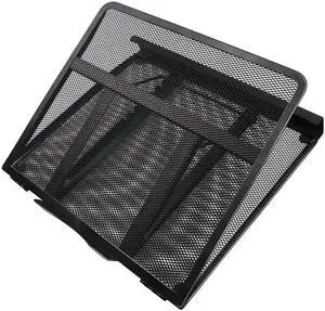 HUANUO Adjustable Laptop Stand Riser for Desk, Fits Up to 15.6 inch Notebook, Mesh Ventilated Laptop Cooling Stand with 8 Tilt Levels