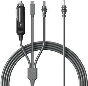 3 in 1 Starlink Mini Cable 16.4FT/ 5M, High-Speed USB C/Car Charger/DC to DC Replacement Cable for Starlink Mini Power, Waterproof Extension Starlink Mini Power Cable Accessories