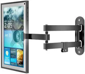 Wall Mount for Alexa Echo Show 15-15.6" 21 inch Echo Show 21 Frame Holder Screen Calendar Devices on Wall Bracket Swivel and Tilt for Home Kitchen