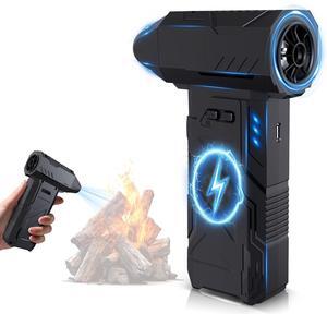 Electric Compressed Air Duster, 150000RPM Super Power Cordless Air Duster, Rechargeable Brushless Motor Durable Blower, 3-Gear Adjustable Dust Blower, for Computer, Keyboard, Car, Outdoor, House