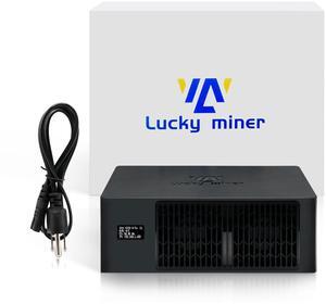 Bitcoins Miner Lucky Miner LV08 4.2TH/s Crypto Miner with BM1366 Asic Miner chip SHA256 120W 2.4G WiFi Home/Office Mining -Solo/P2P Mining 42 Coins Support - BTC, BCH, BSV