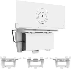 Starlink Router Wall Mount Kit, 2-in-1 Starlink Gen 3 Mount for Mesh WiFi Router & Power Supply, Compatible with Starlink V3 Dish Accessories, Standard Mounting Space-Saving Kit for Home & Office Use