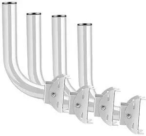 4-Pack Universal Bracket Mount for Light Monuting Tasks Wireless Bridge Outdoor Access Point to Point AP,Pole and Wall-Mounted Mount