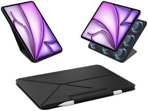 Case for iPad Air M3/ M2 11 Inch (7th/ 6th/5th/4th Gen), Powerful Magnetic Case with Apple Pencil Holder, Auto Sleep/Wake, 4 Modes, Fit for iPad Pro 11 Inch (1st/ 2nd/ 3rd/ 4th Gen)