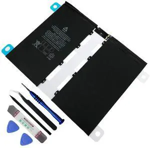 for Apple iPad Pro 12.9'' 1st A1584 A1652 Replacement Battery 10307mAh 38.8Whr 3.77V A1577 with Premium Tools + Adhesives