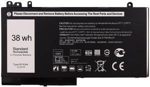 Vvsialeek New RYXXH 38Wh Replacement Battery Compatible with Latitude 12 5000 E5250 (P25S001) Latitude E5450 Latitude 11 3150 3160 Series Notebook 9P4D2 YD8XC 5TFCY VVXTW VY9ND R5MD0