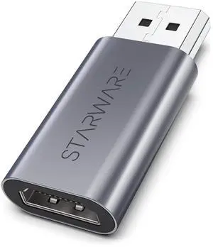 STARWARE Passive Adapter Compatible with DisplayPort Source Devices[NOT for Hub]
