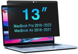Magnetic Privacy Screen for MacBook Pro 13 Inch (2016-2022, M1/M2) & MacBook Air 13 Inch (2018-2021, M1), Removable Laptop Privacy Anti-Glare Blue Light Filter for MacBook Air/Pro 13.3 Inch