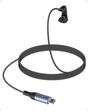 Steinwhale Charging Cable for RayBan Meta Glasses with LED Indicator - Fast Charging for Wayfarer, Headliner, Skyler Models, Multiple Charging Options (Charger, Phone, Power Bank), Portable & Safe