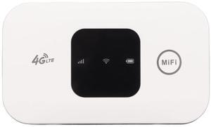 Portable Internet Hotspot, 150Mbps High Speed 4G Strong Coverage Unlocked SIM Card Router Supports Band B1/3/5/7/8/20/40, for Home, Office, Travel