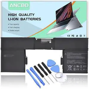 ANCBD G3HTA001H 93HTA001H Keyboard Battery (with Tools) Compatible with Microsoft Surface Book 1st Gen Model 1785 with Performance Base 7.57V 60.8Wh/8030mAh 4-Cell