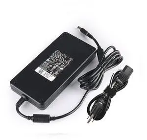 240W 19.5V 12.3A AC Charger for Dell Alienware M17 R1 R2 R3 R4 R5 M17X R2 R3 M18X Area-51m R2 G5 G7 M6400 M6500 M6600 J211H FWCRC C3MFM U896K 6RTJT Y044M Laptop