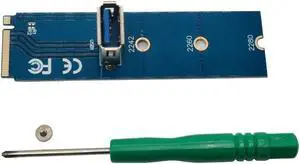 NGFF M.2 to USB 3.0 Transfer Card M2 to USB3.0 Adapter for PCI-E Riser Card For Bitcoin Litecoin ETH Miner Mining