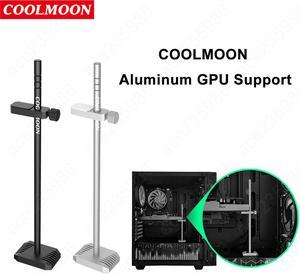 CoolMoon 192mm Aluminum Graphics Card Holder Jack Bracket Desktop Computer Case Video Cards Holder Bracket Water Cooling Kit