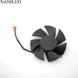 Diameter 45mm 2pin R5 230 R7 250 R7 240 GPU VGA cooler graphics Card cooling Fan For XFX R7-240/250 R5-230 Video cards Cooling