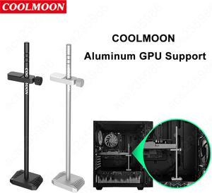 COOLMOON Aluminum GPU Bracket Graphic Card Holder Desktop PC Case Video Card Stand Support Rack Water Cooling Kit Accessories