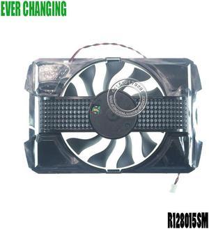 R128015SM GPU VGA Cooler Cooling Fan For ASUS EAH6570/DI/1GD3 EAH 6670/DI/1GD3 EAH 4670 EAHG4670 Graphics Card As Replacement