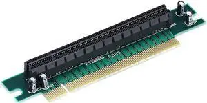 PCIE X16 For 1U Chassis 90 Degree 164pin Protection Transfer Graphic Card Expansion Right Angle Extender Protector Adapter Riser