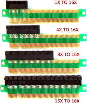 2018  PCIe PCI-E 3.0 x1 x4 x8 x16 Female To x16 Male Graphics card protection Adapter PCB PCI Express Test Card For GTX1080