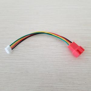 5pcs/lot PCI-E Graphics Video Card PWM Fan Power Supply Lead Cable 4Pin Small Type to Mainboard 4P Compatible with 3Pin